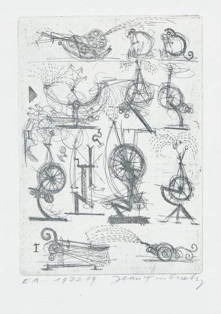 TINGUELY, JEAN (Fribourg 1925 - 1991 Bern) : "Masc