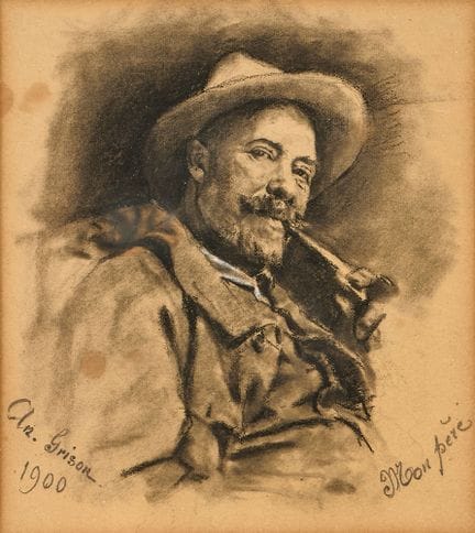 GRISON, FRANÇOIS ADOLPHE (Bordeaux 1845 - 1914 Gin