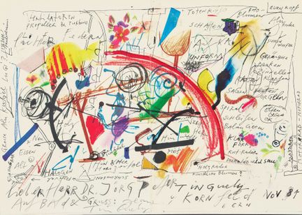 TINGUELY, JEAN (Fribourg 1925 - 1991 Bern) : "Infe