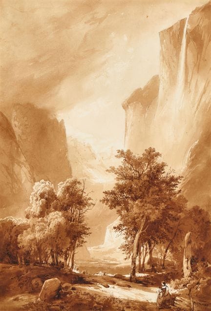 CALAME, ALEXANDRE (Vevey 1810 - 1864 Mentone)
Ispi