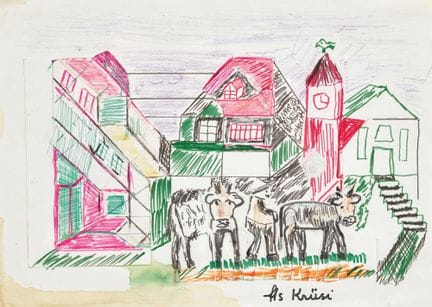 KRÜSI, HANS (Speicher 1920 - 1995 San Gallo) : Muc