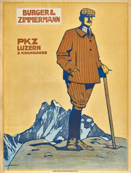 CARDINAUX, EMIL (1877 Bern 1936) : "PKZ Luzern - B