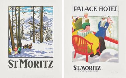 CARDINAUX, EMIL (1877 Bern 1936) : Konvolut,
2 Blä
