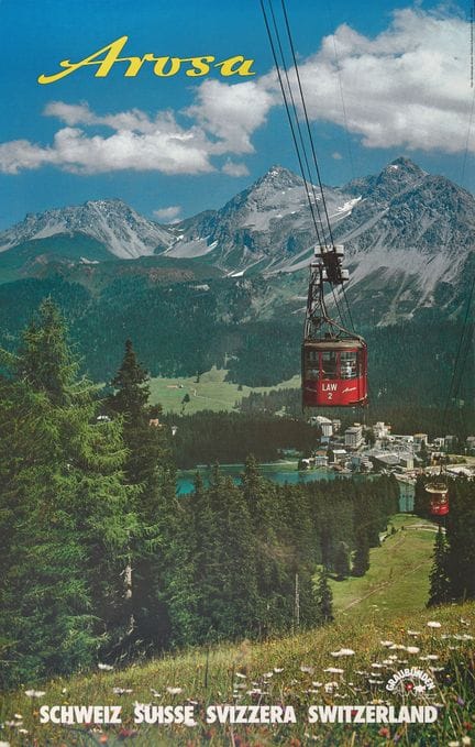 HOMBERGER, RUEDI (1940 Chur 2020) : "Arosa"
Tiefdr