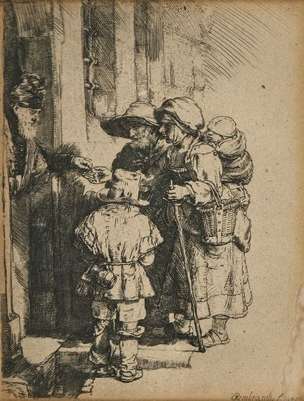 REMBRANDT VAN RIJN, HARMENSZ (Leida 1606 - 1669 Am
