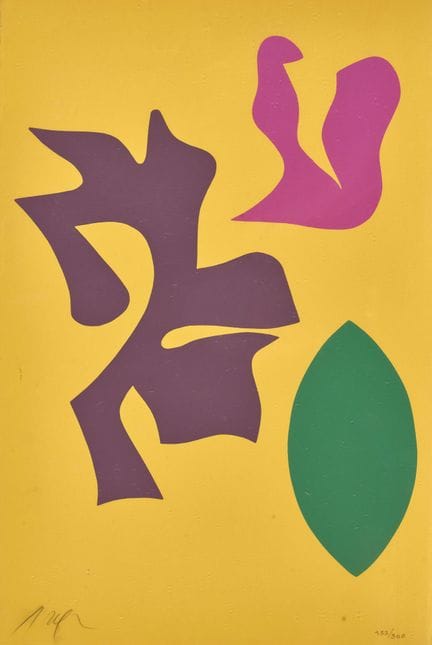 ARP, HANS (ANCHE JEAN) (Strasburgo 1886 - 1966 Loc