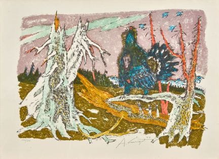 CARIGIET, ALOIS (1902, Trun – 1985): Urogallo
Lito