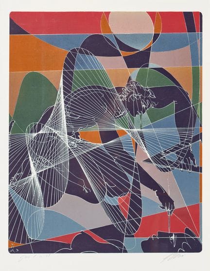 ERNI, HANS (1909 Lucerna 2015): «Humanidad»
Litogr