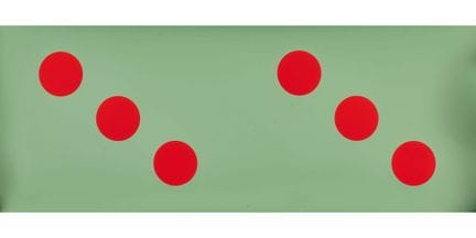 ARMLEDER, JOHN M. (Ginevra 1948): Untitled (Dot Se