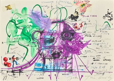 TINGUELY, JEAN (Fribourg 1925 - 1991 Bern) : "Homm