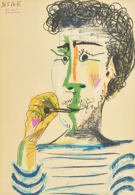 PICASSO, PABLO (Malaga 1881 - 1973 Mougins)
Nach -