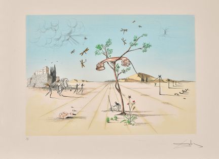 DALÍ, SALVADOR (1904 Figueras 1989)
Nach - After: 