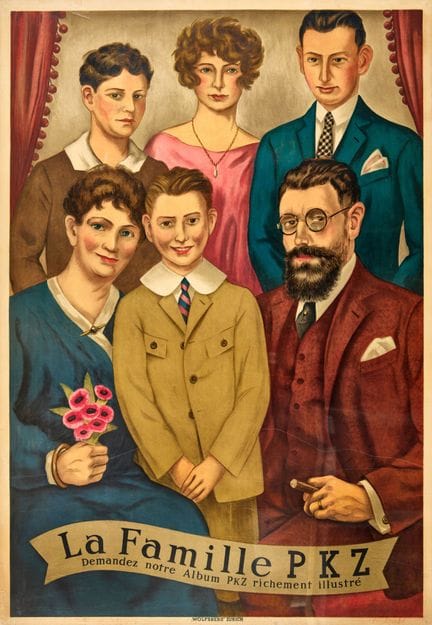 LAUBI, HUGO (1888 Zürich 1959) : "La Famille PKZ"
