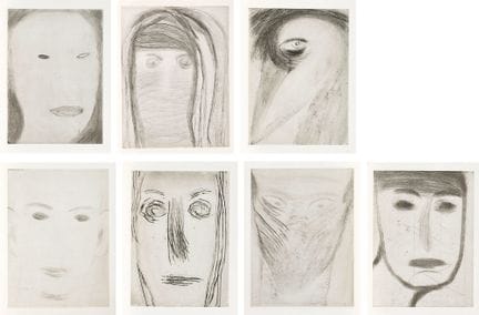 CAHN, MIRIAM (Basilea, 1949): Conjunto,
7 hojas de