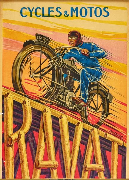 FRITAYRE (Frankreich, 19./20. Jh.) : "Cycles & Mot