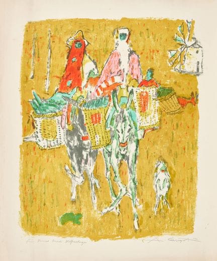 CARIGIET, ALOIS (1902 Trun 1985): «Encuentro en Co