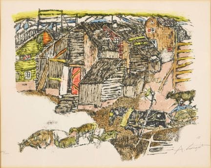 CARIGIET, ALOIS (1902 Trun 1985): «Pueblo de monta