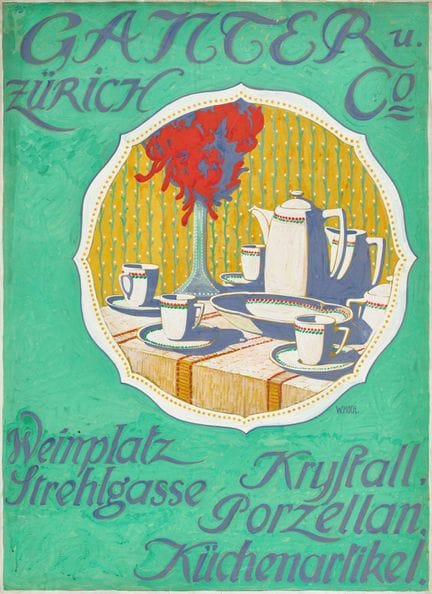 KOCH, WALTER (Ottensen 1875 - 1915 Zürich) : "Gant