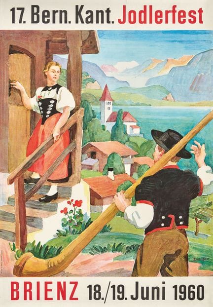 HUBER, ERNST (Frutigen 1895 - 1980 Ringgenberg) : 