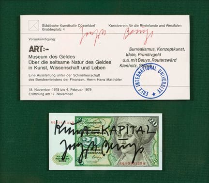 BEUYS, JOSEPH (Krefeld 1921 - 1986 Düsseldorf) : R
