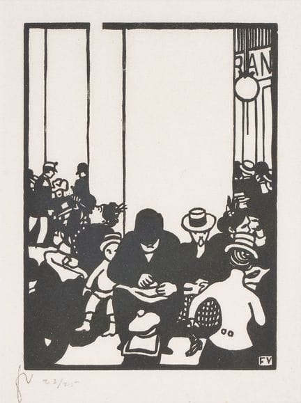 VALLOTTON, FÉLIX (Lausanne 1865 - 1925 Neuilly-sur