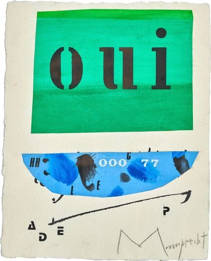 MUMPRECHT, RUDOLF (Basilea 1918 - 2019 Berna) : "o