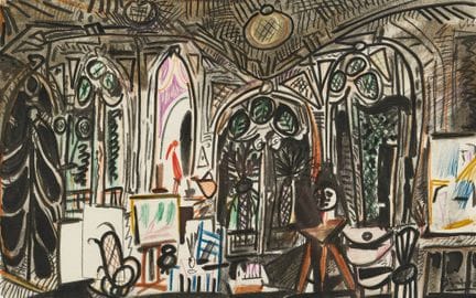 PICASSO, PABLO (Malaga 1881 - 1973 Mougins): "L'At