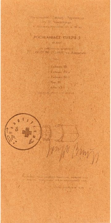 BEUYS, JOSEPH (Krefeld 1921 – 1986 Düsseldorf): "H