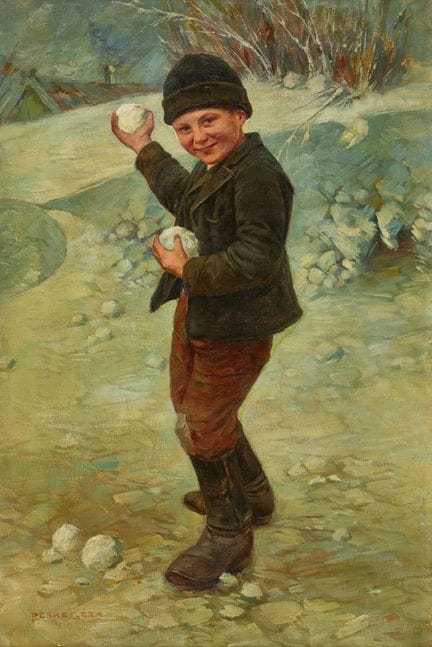 PESKE, GEZA (Kelécseny 1859 - 1934 Bodajk) : Die S