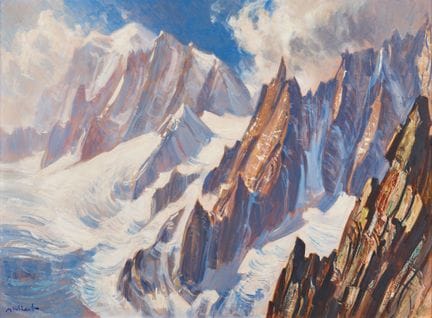 WIBAULT, MARCEL (Besançon 1904 - 1998 Chamonix) : 