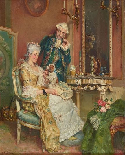 GRISON, FRANÇOIS ADOLPHE (Bordeaux 1845 - 1914 Gin