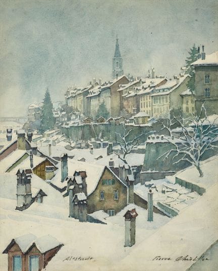 CHÂTILLON, PIERRE (La Chaux-de-Fonds 1885 - 1974 B