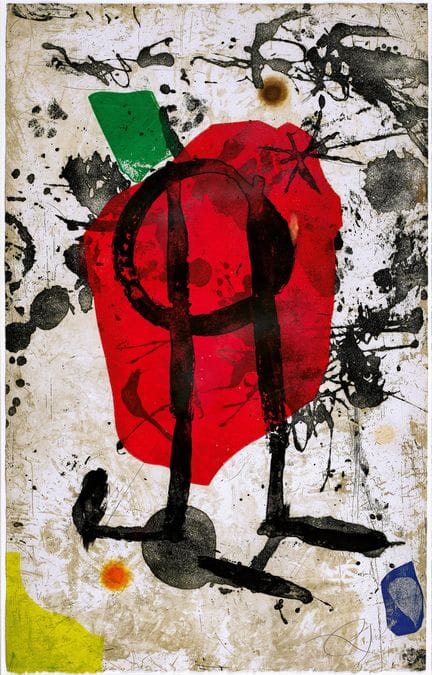 MIRÓ, JOAN (Montroig 1893 - 1983 Palma di Maiorca)