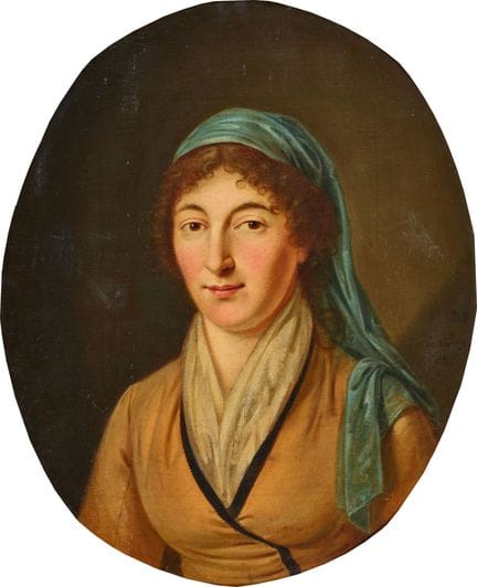 KÖNIG, FRANZ NIKLAUS (1765 Berna 1832) : Ritratto 