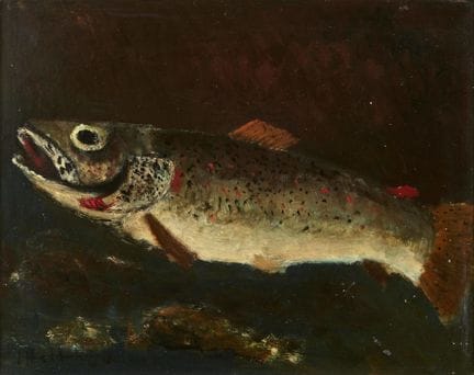HAEFLIGER, LEOPOLD II (1929 Lucerne 1989) : Truite