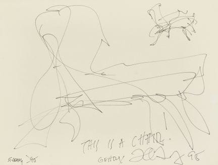 GEHRY, FRANK (Toronto 1929 - 2025 Santa Monica): "