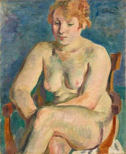 GIMMI, WILHELM (Zurigo 1886 - 1965 Chexbres): "Nu 