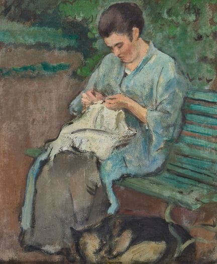 STURZENEGGER, HANS (1875 Zurigo 1943): Ritratto di