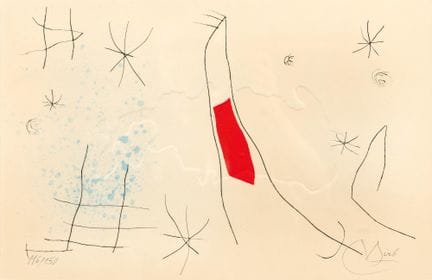 MIRÓ, JOAN (Montroig 1893 - 1983 Palma di Maiorca)