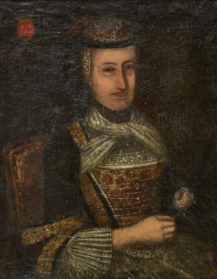 SVIZZERA, XVIII SECOLO: Ritratto della 33enne vall