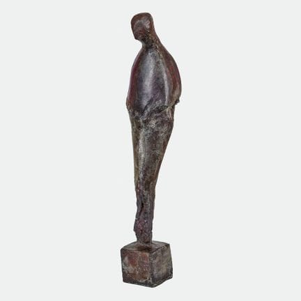 PEDRAZZINI, PEDRO (Roveredo 1953): Figura
Bronzo, 