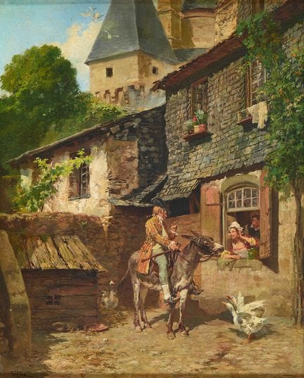 GRISON, FRANÇOIS ADOLPHE (Bordeaux 1845 - 1914 Gin