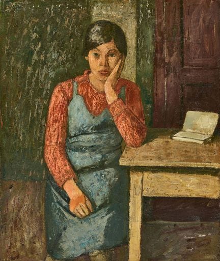 SCHNYDER, ALBERT (1898 Delémont 1989) : « Jeune fi