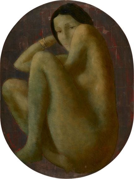 BONNEFOIT, ALAIN (Parigi 1937): "Chimène"
Olio su 