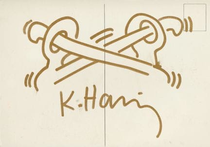 HARING, KEITH (Reading 1958 - 1990 New York): Art 