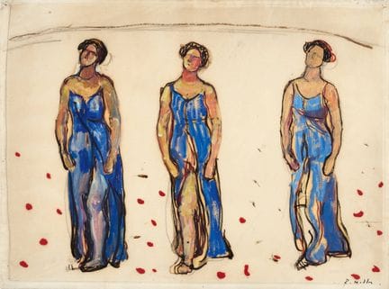 HODLER, FERDINAND (Berna 1853 - 1918 Ginevra): Stu