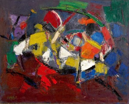 VALENTI, ITALO (Milan 1912 - 1995 Locarno) : « Com