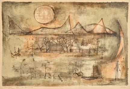 ZAO, WOU-KI (Pechino 1921 - 2013 Nyon): "Montagnes