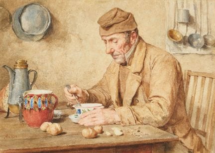 ANKER, ALBERT (1831 – 1910): Contadino durante la 
