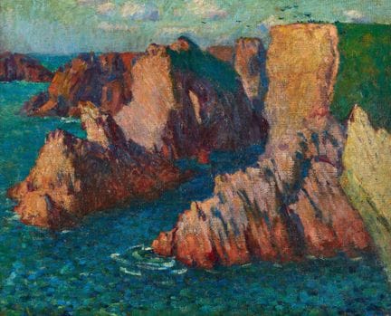 FRANCIA, XIX/XX SECOLO: Le rocce rosse di Agay
Oli